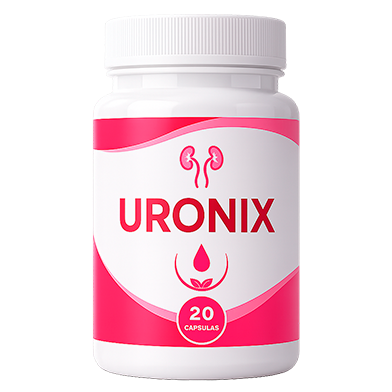 Envase de Uronix, tratamiento natural para la incontinencia urinaria en Colombia